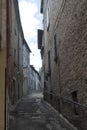 Modigliana Italy: old street