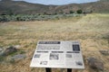 Modoc County, CA - July 9, 2019: Tulelake Internment Camp Camp Tulelake, a War Relocation Center during WW2 for for the