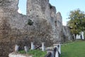 Modry kamen castle in middle Slovakia