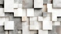 AI generative Minimal Layered Plaster Blocks Background Royalty Free Stock Photo