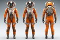 modular next-gen space suit with customizable parts