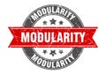 modularity stamp Royalty Free Stock Photo