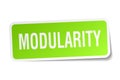 modularity sticker Royalty Free Stock Photo