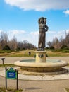 Modura fountain in Bucharest, Romania Royalty Free Stock Photo