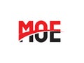 MOE Letter Initial Logo Design