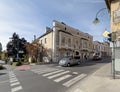 Moedling, Austria Lower Austria, October 9, 2022. Selective focus on the potter`s house where the composer Beethoven lived. Earl