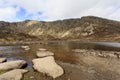 Moel Siabod and Llyn Y Foel Royalty Free Stock Photo