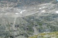 Feldseekopf - Moelltal glacier cable car with scenic view of majestic mountain peaks in remote wild High Tauern range