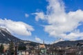 MOENA, TRENTINO/ITALY - MARCH 26 : View of Moena Trentino in Italy on March 26, 2016