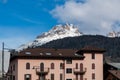 MOENA, TRENTINO/ITALY - MARCH 26 : View of the Mountain above Mo