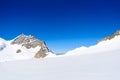 Moench mountain - View of the mountain Moench in the Bernese Alps in Switzerland - travel destination in Europe