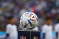 Official ball Adidas of the football match of UEFA Nations League 2023 between Germany vs Italy Royalty Free Stock Photo