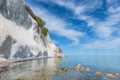 Moens klint chalk cliffs in Denmark