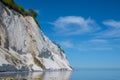 Moens klint chalk cliffs in Denmark