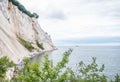 Moens Klint in Southern Part of Sealand in Denmark