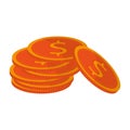 moeny coin pile business finance