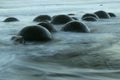 Moeraki Boulders Royalty Free Stock Photo