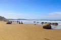 Moeraki Boulders Beach