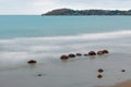 Moeraki Boulders on the Koekohe beach, New Zealand Royalty Free Stock Photo