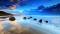 Moeraki Boulders, New Zealand Royalty Free Stock Photo