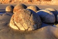 Moeraki Boulders Royalty Free Stock Photo