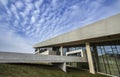 Moesgaard museum Denmark Aarhus exterior main entrance Royalty Free Stock Photo