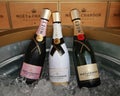 Moet and Chandon champagne presented at the National Tennis Center during US Open 2016