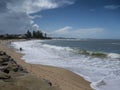 Moffat Beach in Queensland in summer in Australia Royalty Free Stock Photo