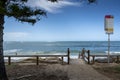 Moffat Beach in Queensland in summer in Australia Royalty Free Stock Photo