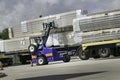 Moffett Truck Mounted Forklift Royalty Free Stock Photo