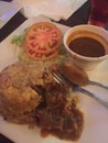 Mofongo Dinner Plate Royalty Free Stock Photo