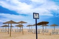 Mogador beach, beach chairs and umbrella sets