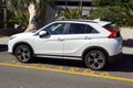 White Mitsubishi Eclipse Cross SUV