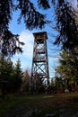 Mogielica Peak - Beskid Wyspowy, Poland Royalty Free Stock Photo