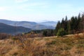 Mogielica Peak - Beskid Wyspowy, Poland Royalty Free Stock Photo