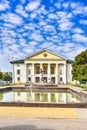 Historic Building of Mogilev Avtodor Formerly Known as Dunkin Club or Evdokia Dancing Club Royalty Free Stock Photo