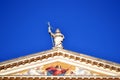 Mogliano Veneto chruch detail Royalty Free Stock Photo