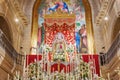 Virgin of Montemayor in the main altar of the church of Our Lady of Granada, Catholic temple in