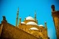 Mohamed Ali mosque,cairo ,Egypt Royalty Free Stock Photo