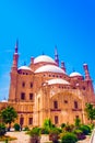 Mohamed Ali mosque,cairo ,Egypt Royalty Free Stock Photo