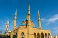 The Mohammad Al-Amin Mosque, also referred to as the Blue Mosque, is a Sunni Muslim mosque located in downtown Beirut, Lebanon