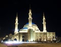 Mohammad al-Amin mosque in beirut lebanon Royalty Free Stock Photo