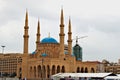 Mohammad Al-Amin Mosque in Beirut in Lebanon Royalty Free Stock Photo