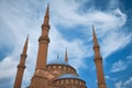 Mohammad Al-Amin Mosque Royalty Free Stock Photo