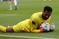 Mohammed Al Owais in action during the match between Argentina National Team vs. Saudi Arabia National Team