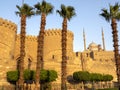 The Mohammed Ali Mosque is a landmark of the city of Cairo, Egypt Royalty Free Stock Photo