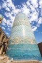 Mohammed Amin Khan Madrassah and the Kalta Minor Minaret in Khiva, Uzbekistan, Asia