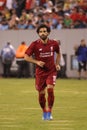 Mohammed Salah #11of Liverpool FC in action against Manchester City during 2018 International Champions Cup game