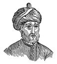 Mohammed vintage illustration
