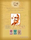 MOHANDAS MAHATMA GANDHI - Indian leader 1869-1948